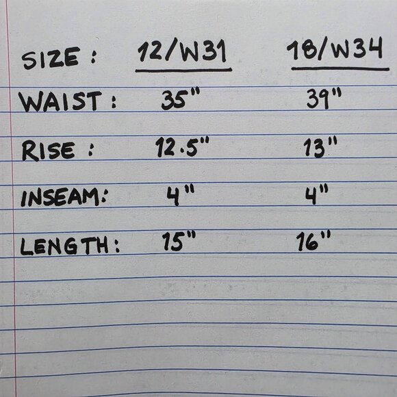 Levi Strauss Signature Heritage Cutoff Short High Rise Womens Sz 12/W31 & 18/W34 - Picture 2 of 11